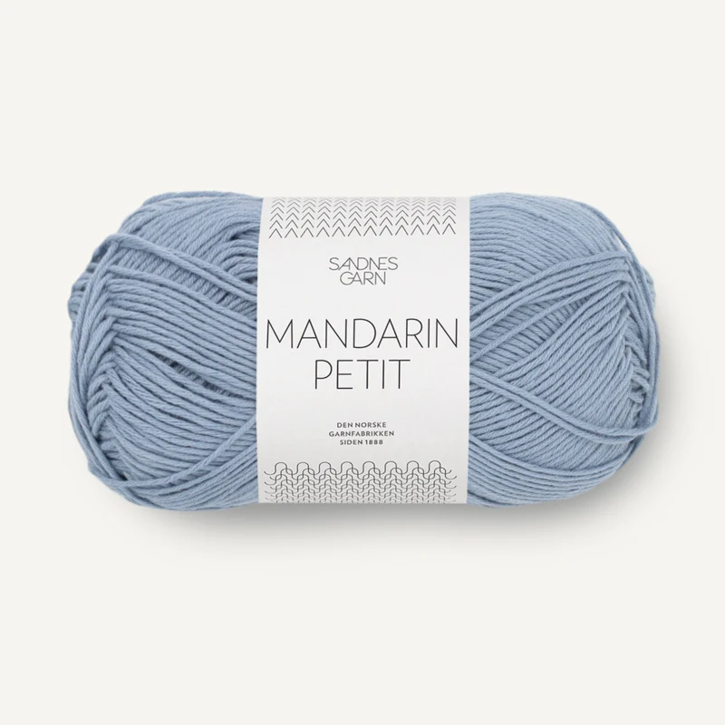 Sandnes Mandarin Petit 6032 Blå Hortensia