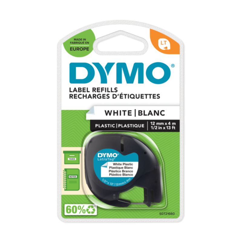 Dymo Label Refills Hvid