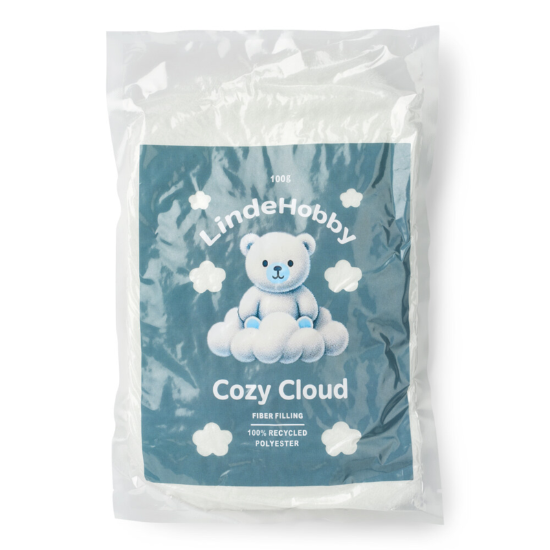 LindeHobby Cozy Cloud Genanvendt Fyldevat 100 g