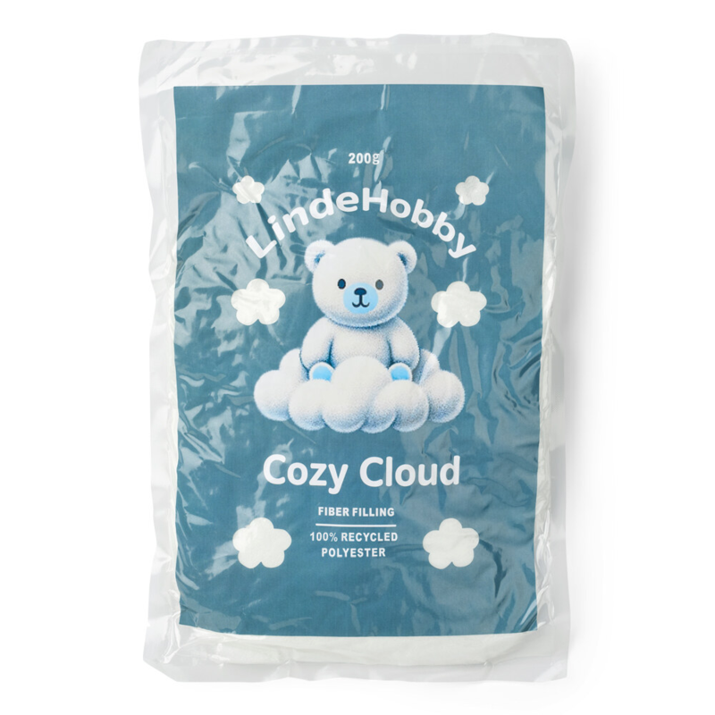 LindeHobby Cozy Cloud Genanvendt Fyldevat 200 g