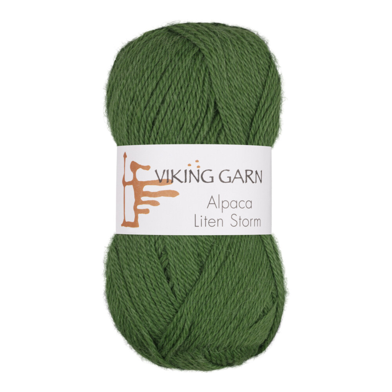 Viking Alpaca Liten Storm 733 Grøn