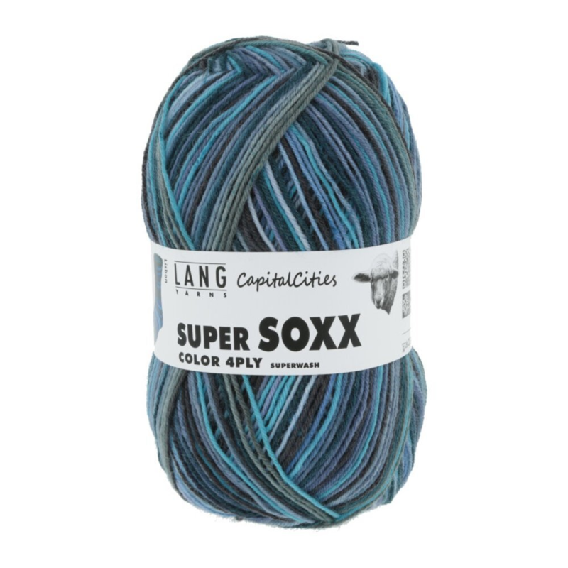 Lang Yarns Super Soxx Color 4-ply 343