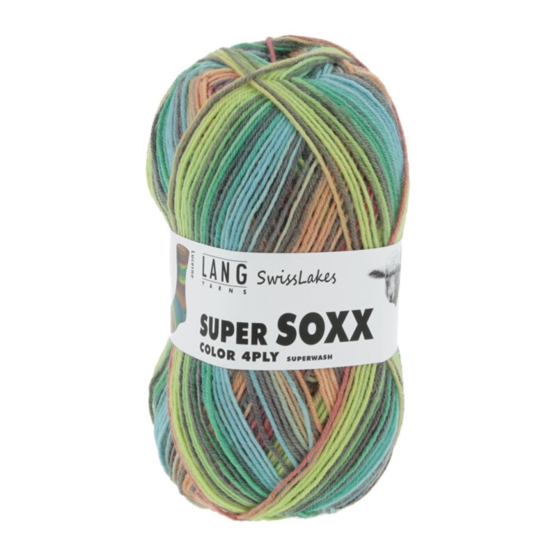 Lang Yarns Super Soxx Color 4-ply 358