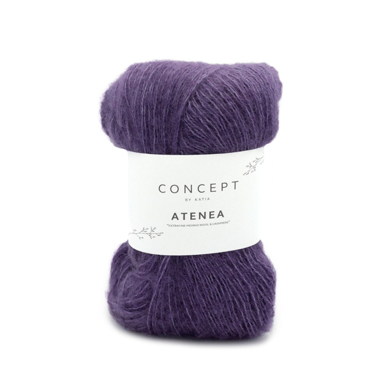 Katia Concept Atenea 96 Mørk violet