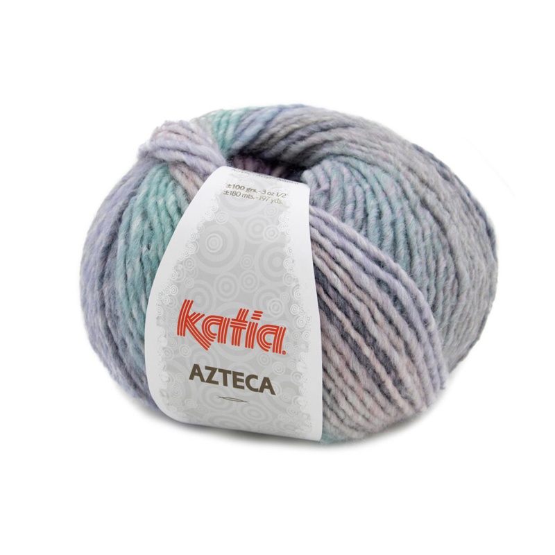 Katia Azteca 78 Pastel-violet-grøn