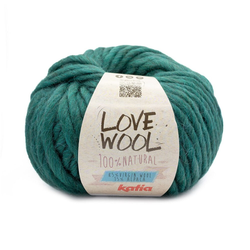 Katia Love Wool 133 Smaragdgrøn