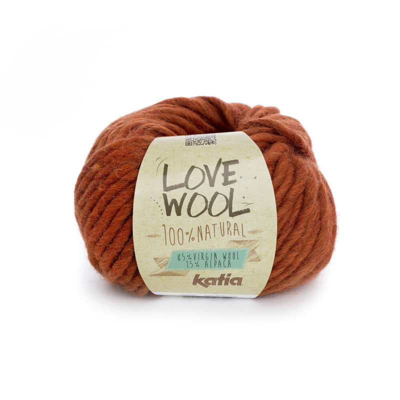 Katia Love Wool 114 Mellem orange