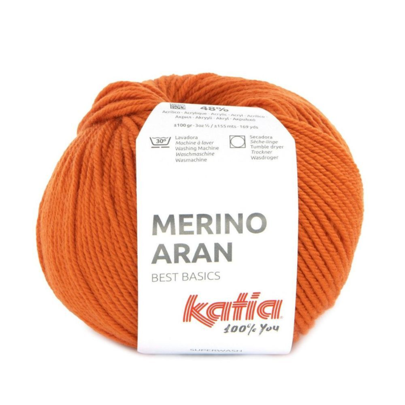 Katia Merino Aran 101 Dyb orange