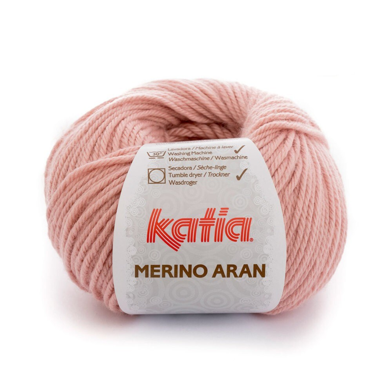 Katia Merino Aran 083 Støvet mellemrosa