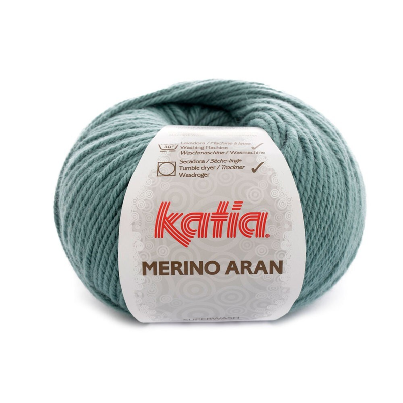 Katia Merino Aran 065 Pastel turkis