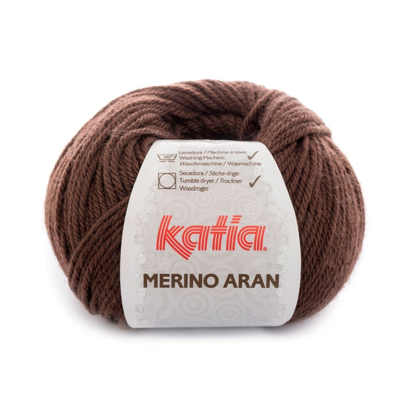 Katia Merino Aran 046 Mørkebrun