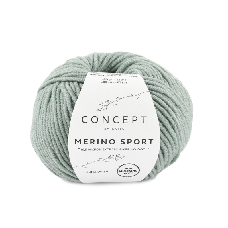 Katia Concept Merino Sport 059 Resedagrøn