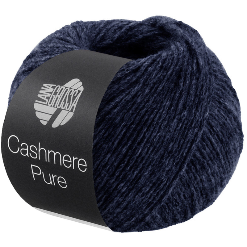 Lana Grossa Cashmere Pure 12 Natblå