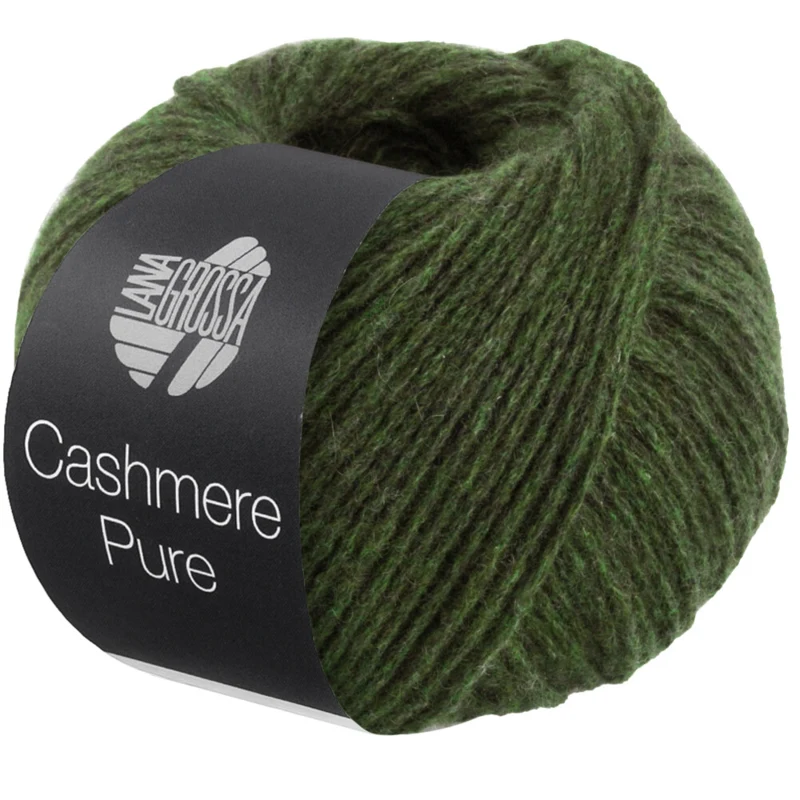 Lana Grossa Cashmere Pure 28 Mosgrøn