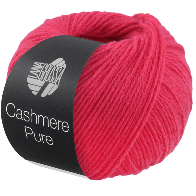 Lana Grossa Cashmere Pure 18 Hindbær