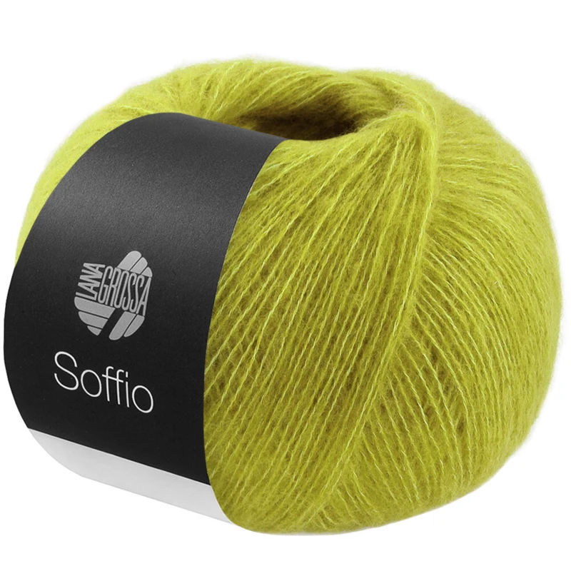 Lana Grossa Soffio 36 Lys oliven