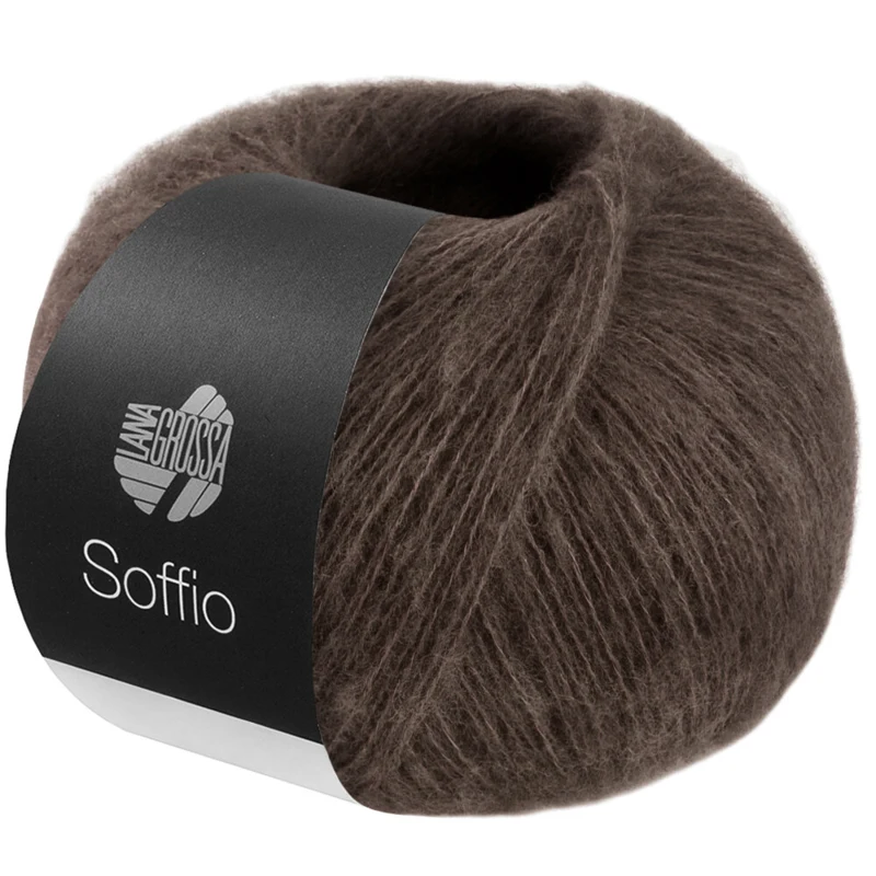 Lana Grossa Soffio 42 Gråbrun