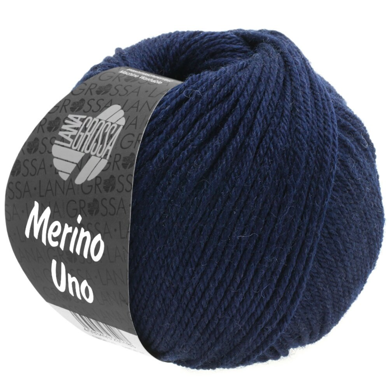 Lana Grossa Merino Uno 04 Natblå