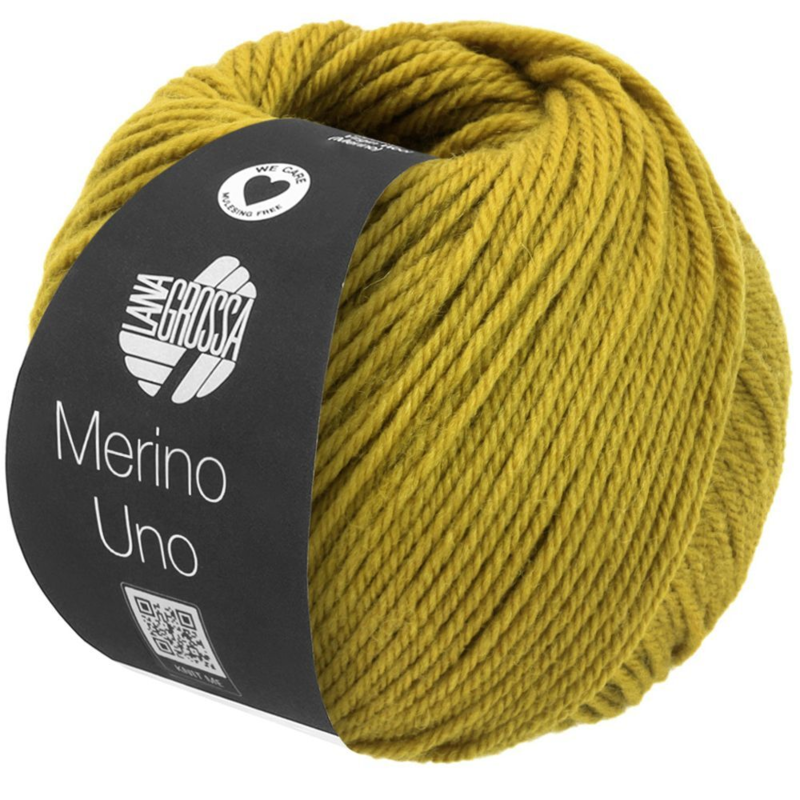 Lana Grossa Merino Uno 84 Sennepsgul
