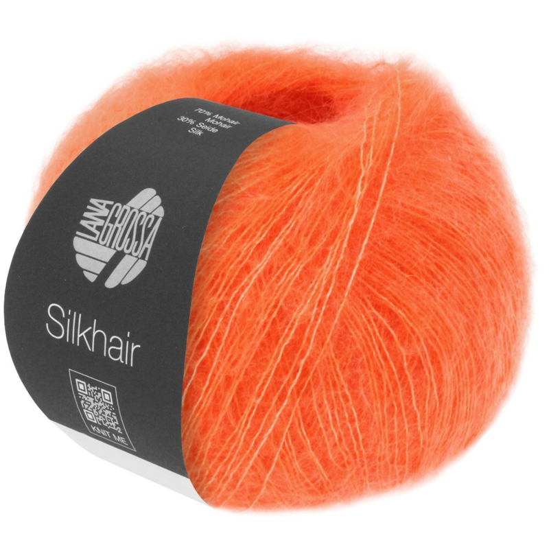 Lana Grossa Silkhair 207 Lakseorange