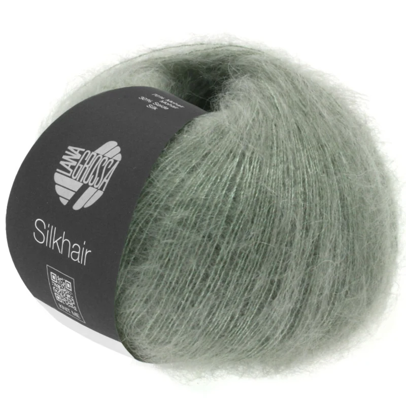 Lana Grossa Silkhair 105 Grågrøn