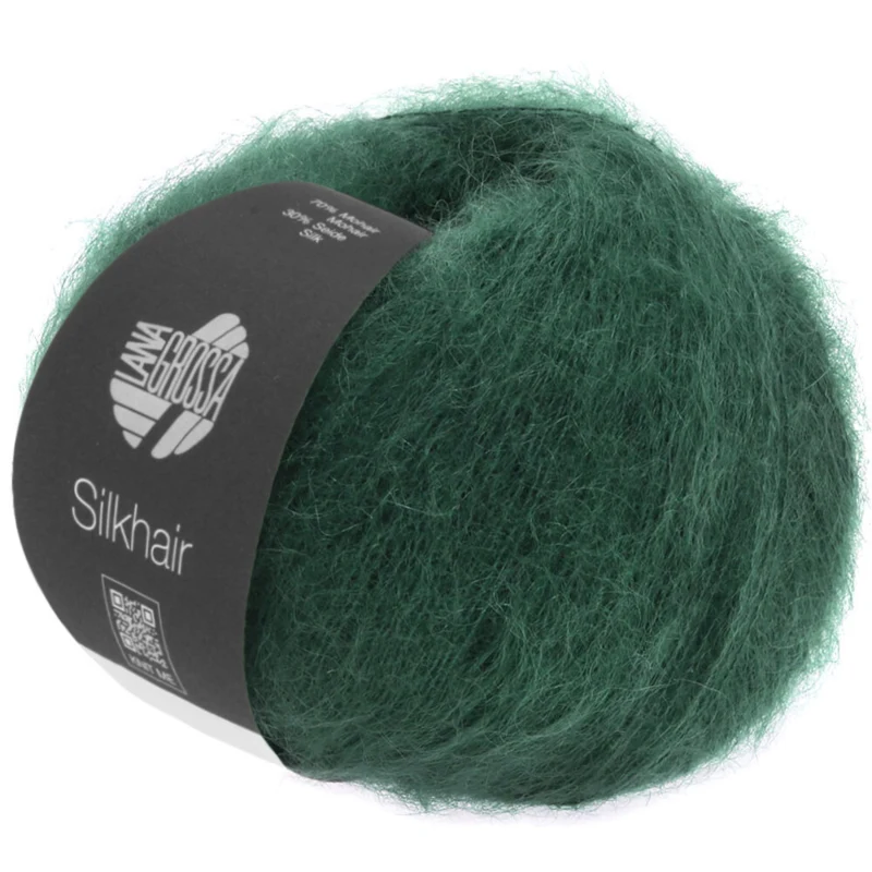 Lana Grossa Silkhair 110 Mørkegrøn
