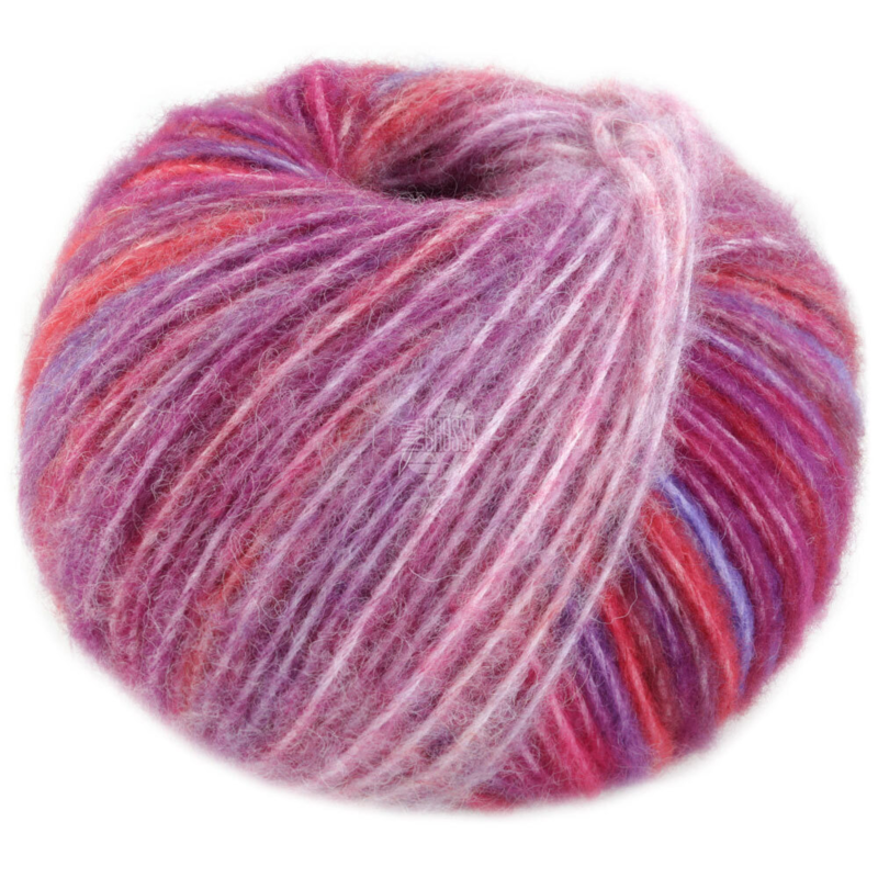 Lana Grossa Picasso 08 Syren/Violet/Lyng/Fuchsia/Pink/Jordbær/Rosa