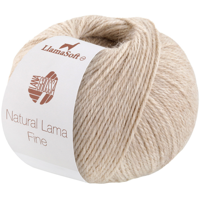 Lana Grossa Natural Lama Fine 110 Lys beige