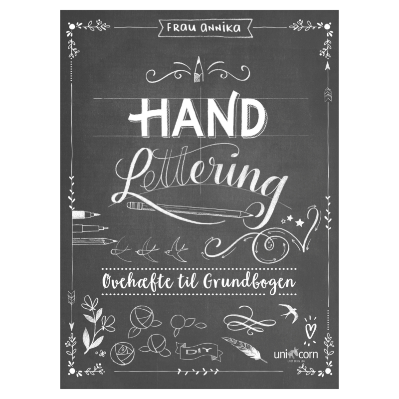 Hand Lettering Øvehæfte til Grundbogen