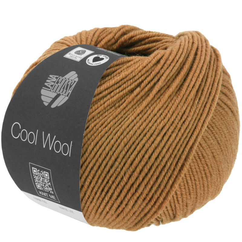 Lana Grossa Cool Wool Mélange 1423 Karamel meleret