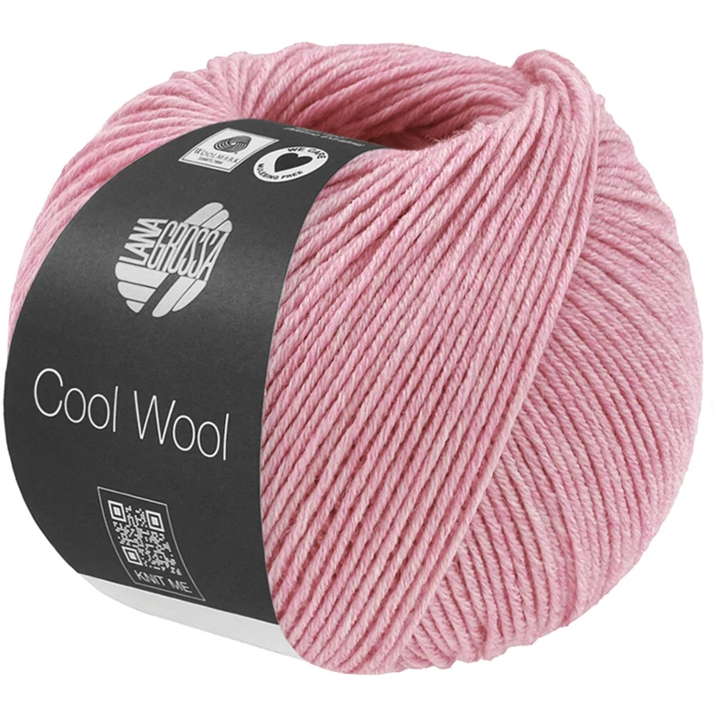 Lana Grossa Cool Wool Mélange 1497 Rosa meleret