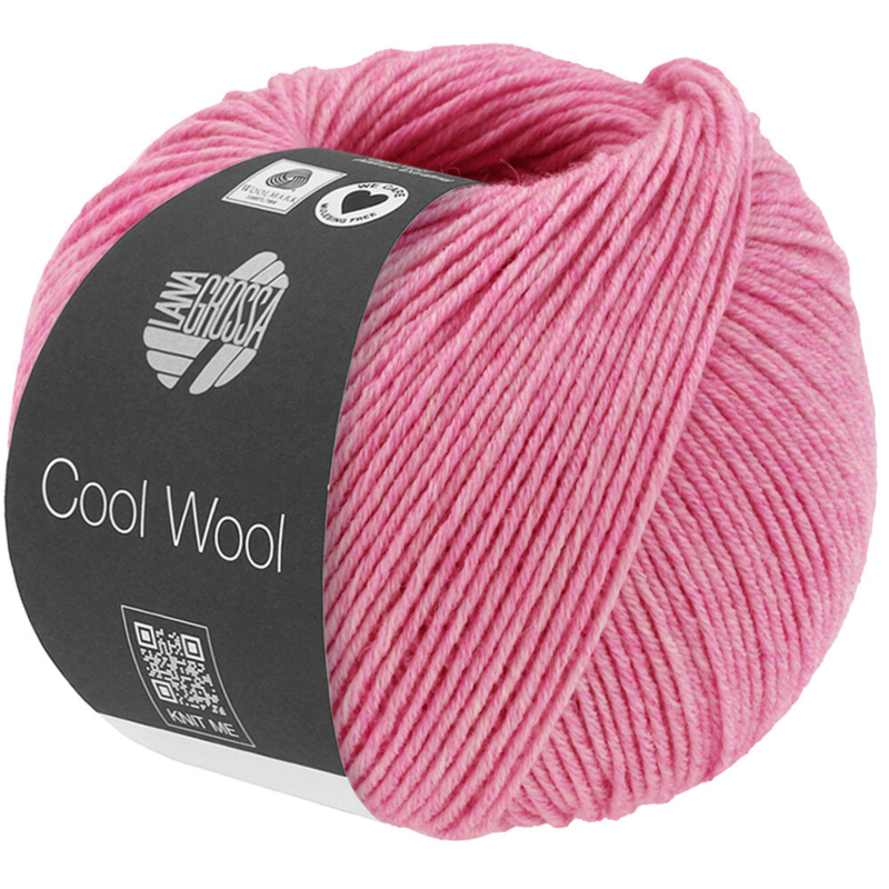 Lana Grossa Cool Wool Mélange 1431 Rosa meleret