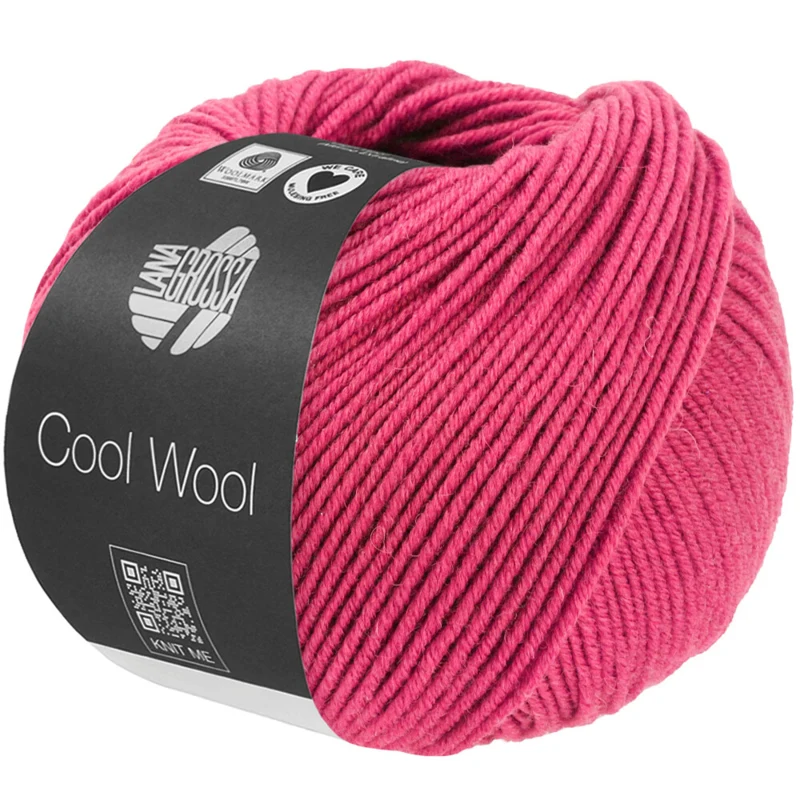 Lana Grossa Cool Wool Mélange 1496 Pink meleret
