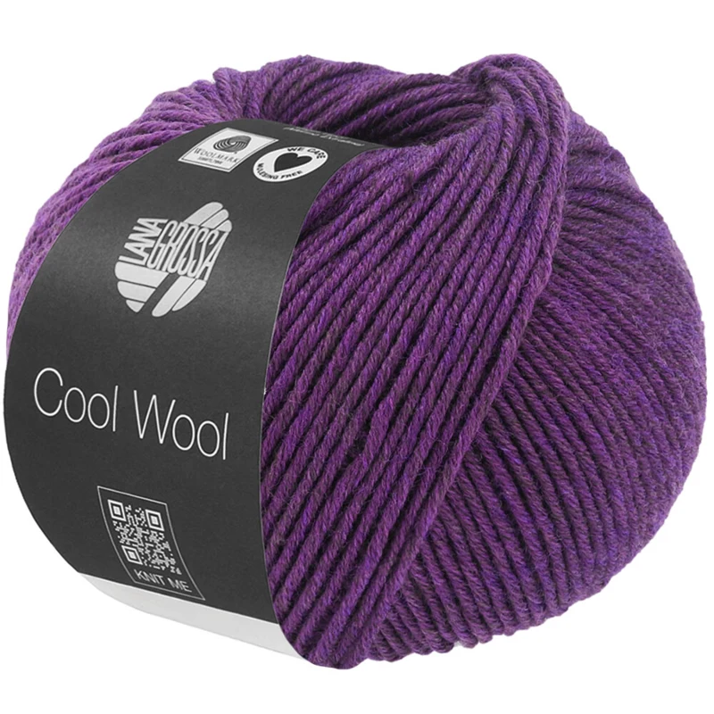 Lana Grossa Cool Wool Mélange 1499 Violet meleret