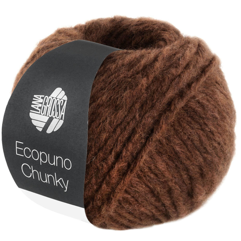 Ecopuno Chunky 140 Chokoladebrun