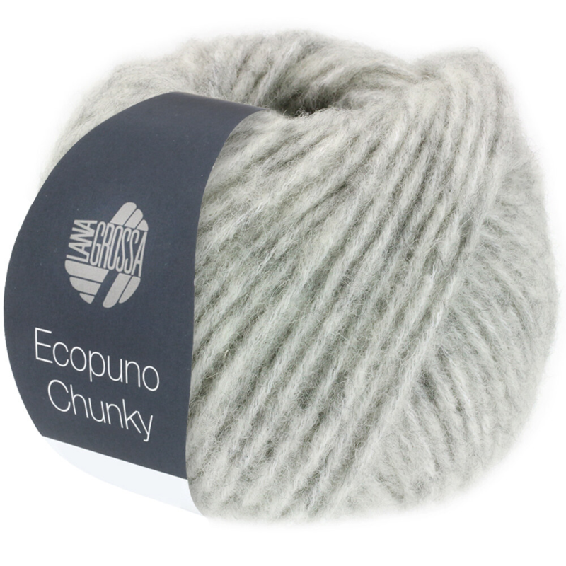 Ecopuno Chunky 124 Lysegrå meleret