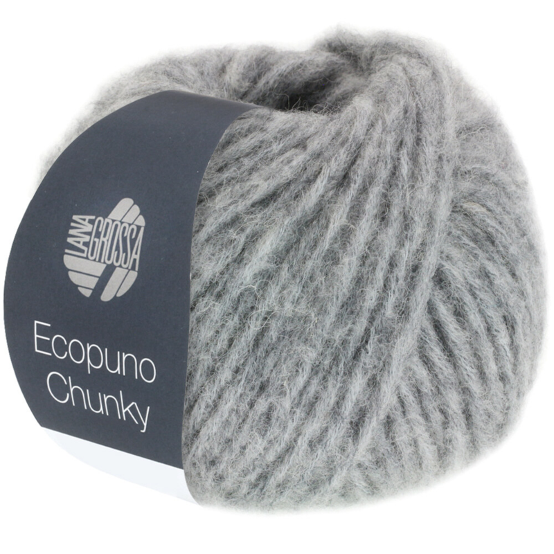 Ecopuno Chunky 125 Grå meleret