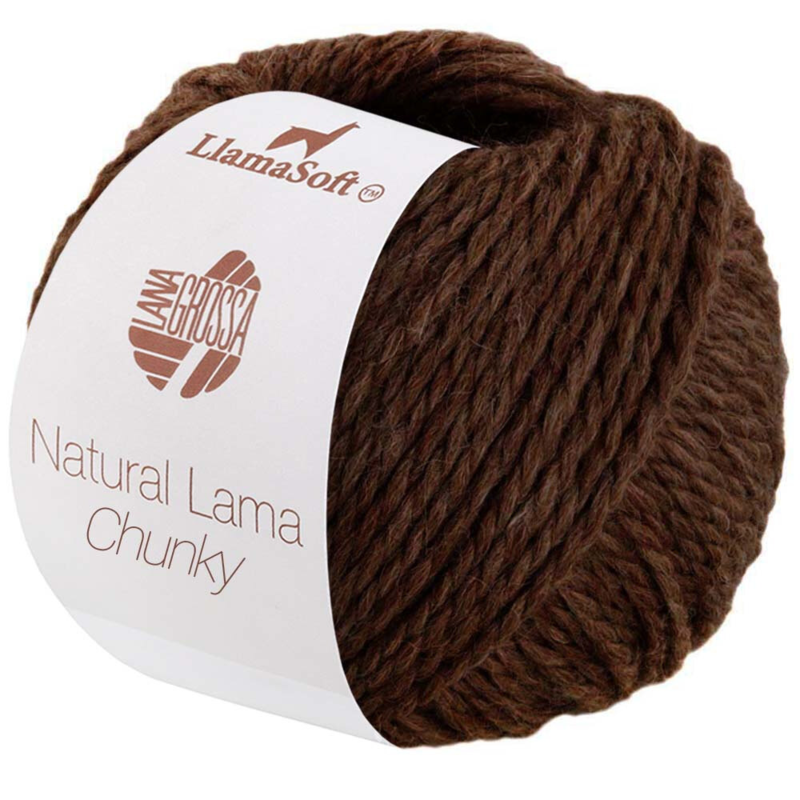 Natural Lama Chunky 13 Chokoladebrun