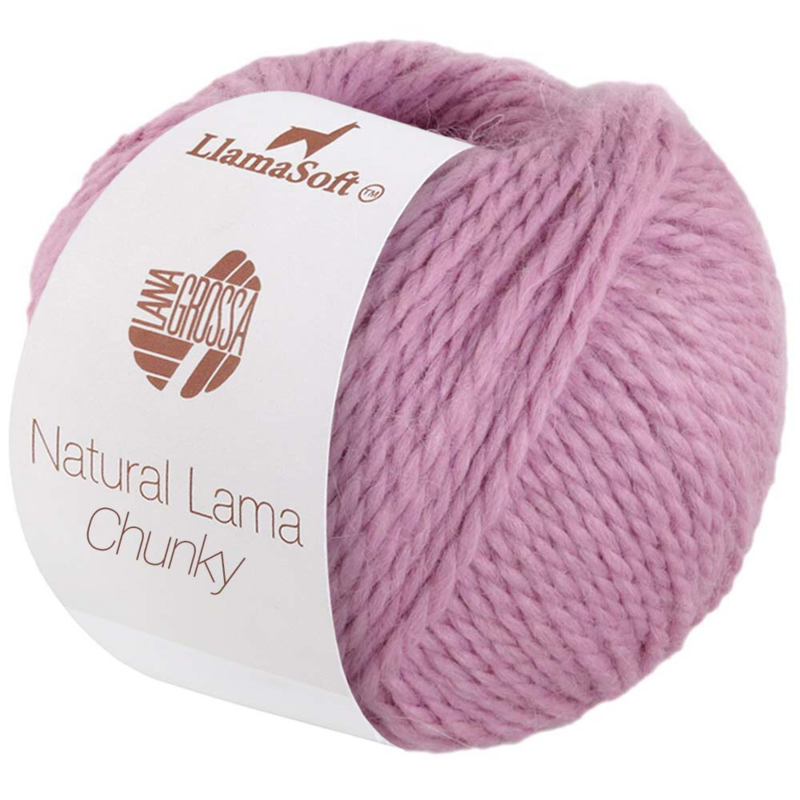 Natural Lama Chunky 02 Syrenrosa