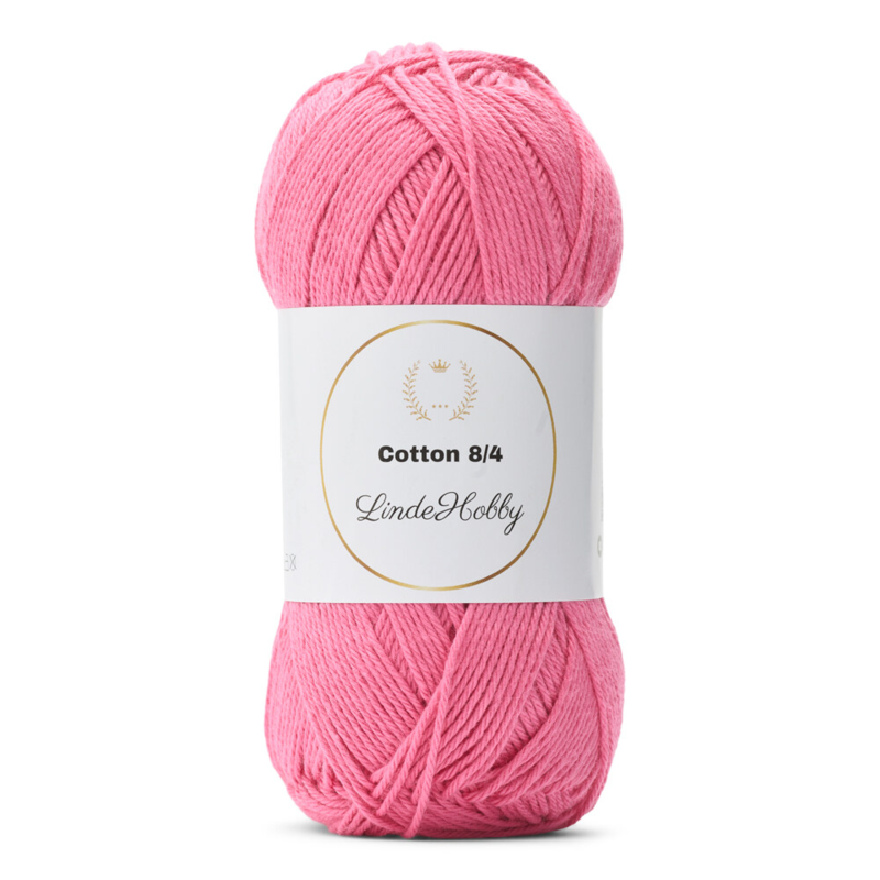 LindeHobby Cotton 8/4 095 Geranio