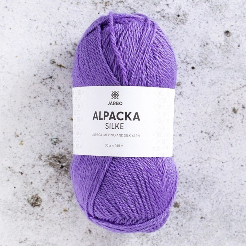 Järbo Alpacka Silke 22 Lilac allium