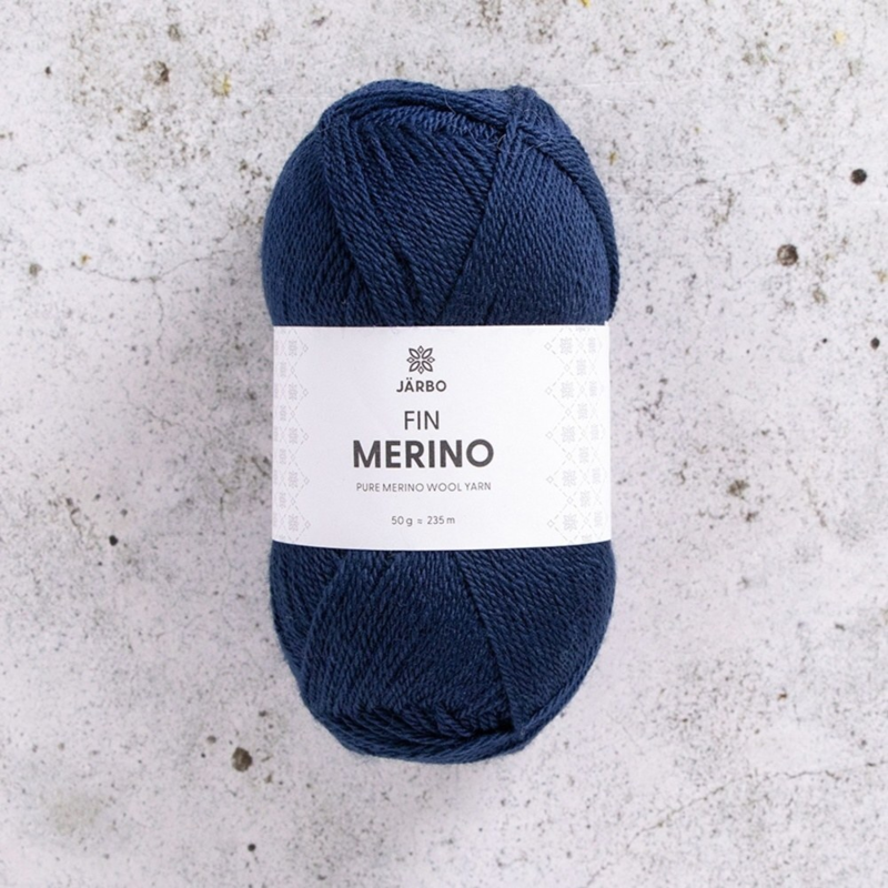 Järbo Fin Merino 13 Blue night