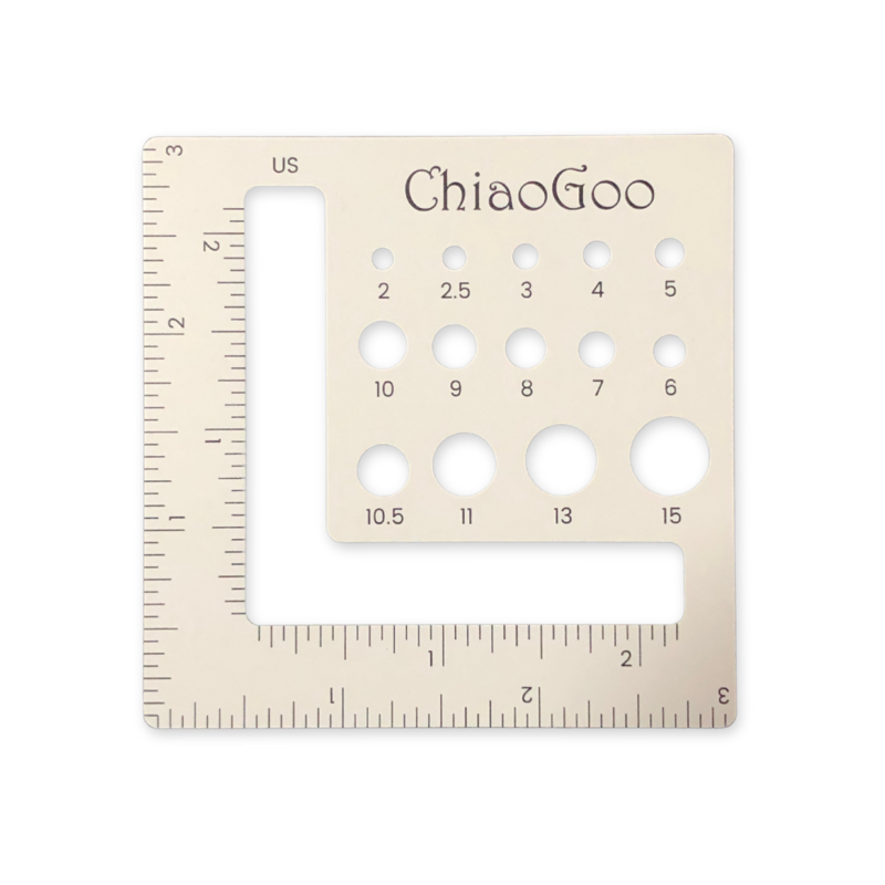 ChiaoGoo Pinde- og Strikkefasthedsmåler (7.5 cm)