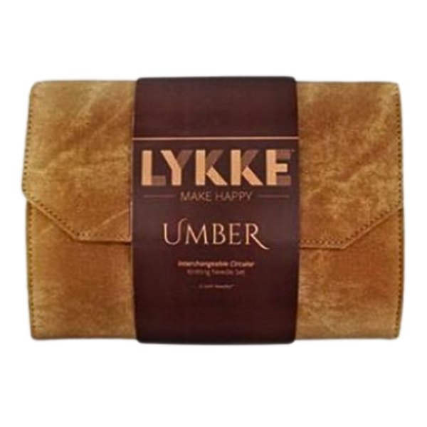 LYKKE Udskiftelige Rundpindesæt Umber, Tan, 13 cm