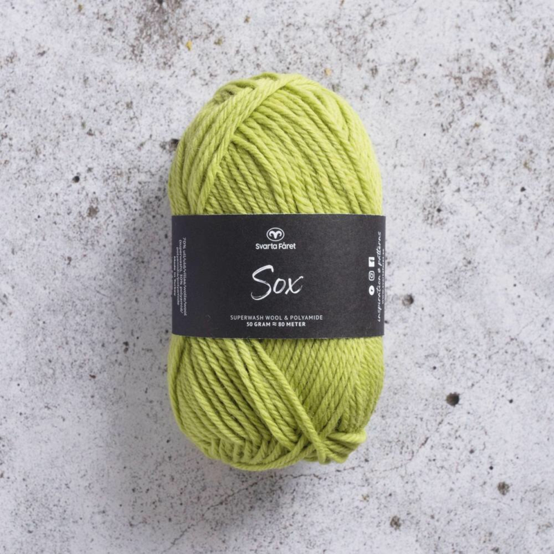 Svarta Fåret Sox 50 g 238 Limegrøn