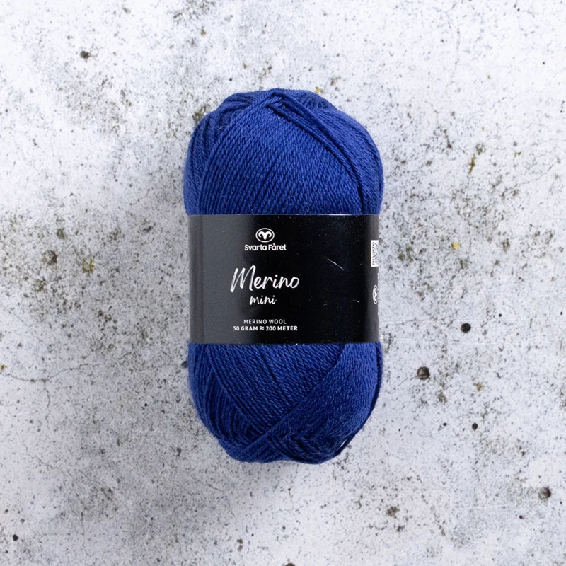 Svarta Fåret Merino 32 Midnat mærke