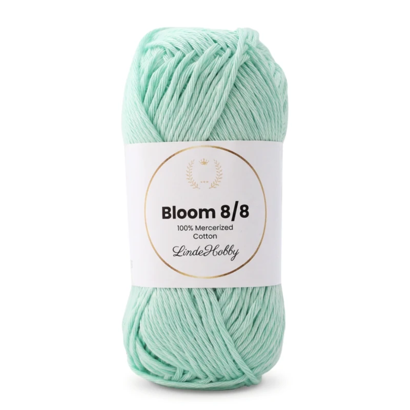 LindeHobby Bloom 8/8 Mercerized Cotton 37 Pastelmynte