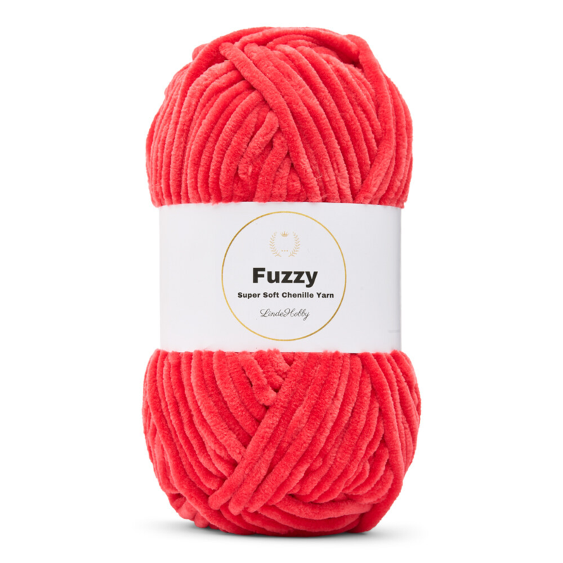 LindeHobby Fuzzy Chenille 35 Koral