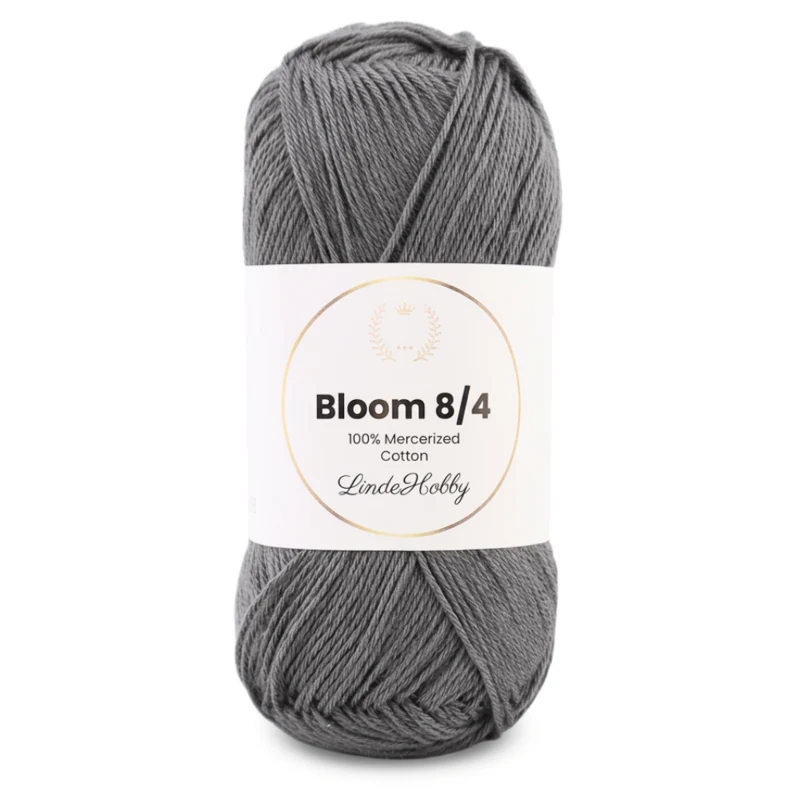 LindeHobby Bloom 8/4 Mercerized Cotton 04 Røget