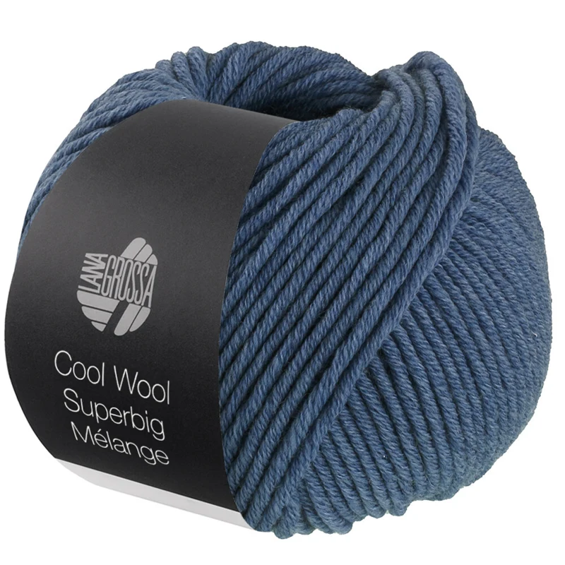 Lana Grossa Cool Wool Superbig 226 Jeans meleret